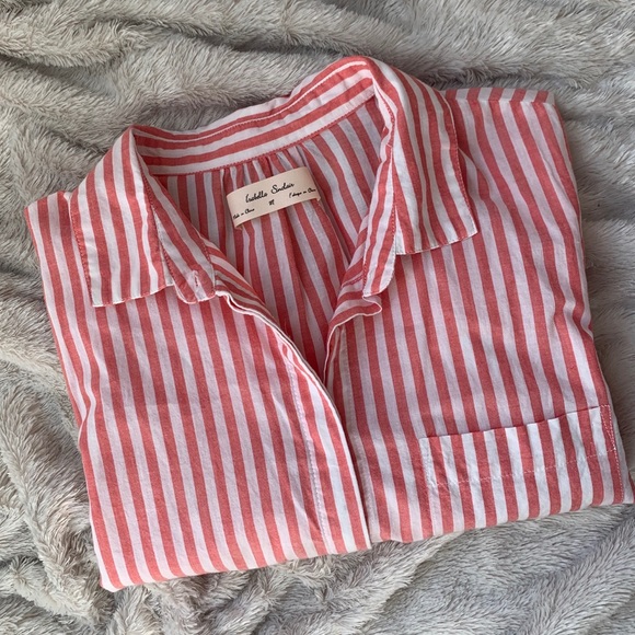 ANTHRO Isabella Sinclair Wellesley Button Down - Picture 4 of 7